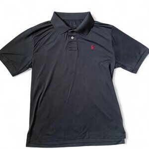 Ralph Lauren Polo Shirt Woman’s Short Sleeve Adult Small Small Black